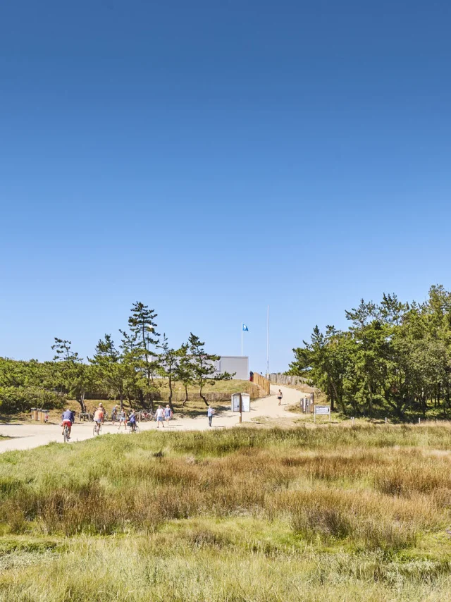 Cycling in the Marais de Mousterlin