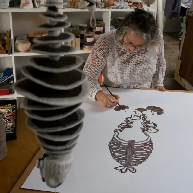 Anne De Villèle Artiste Plasticienne Rochefort En Terre