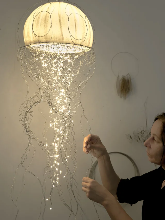 Catherine Gontier Atelier G Artisanat Art Rochefort En Terre (meduse)