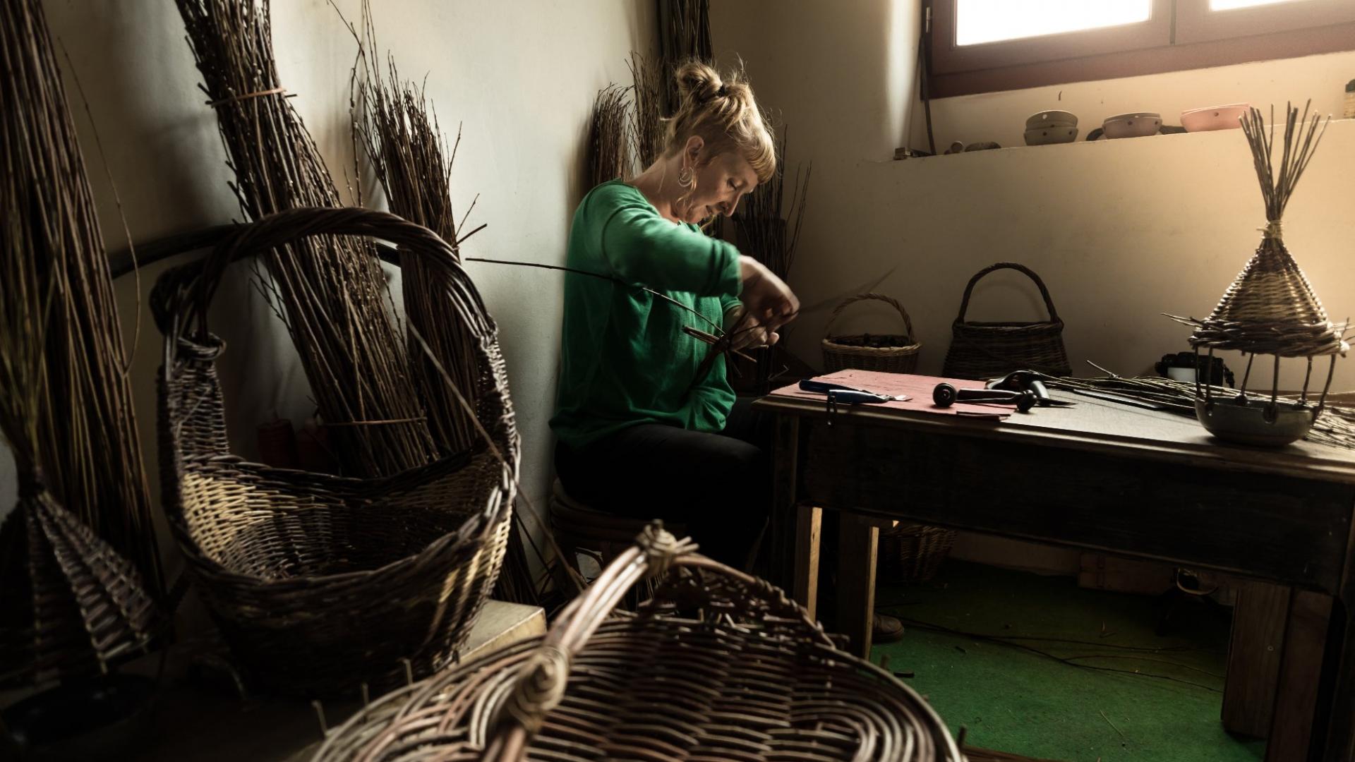 Valérie Robichon Vannerie Artisanat D'art St Gravé