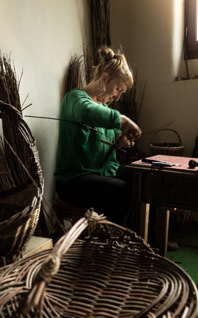 Valérie Robichon Vannerie Artisanat D'art St Gravé