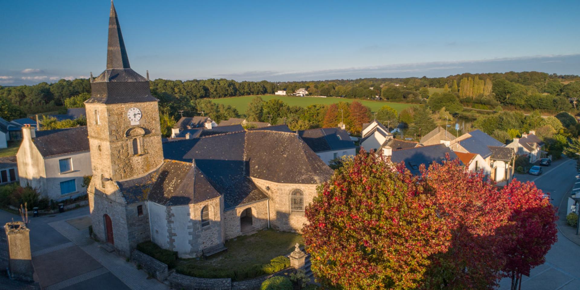 Eglise Lauzach Octobre 2018 Dji 0001