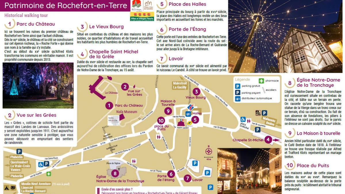 Accès et stationnement Noël à Rochefort-en-Terre | Rochefort-en-Terre ...