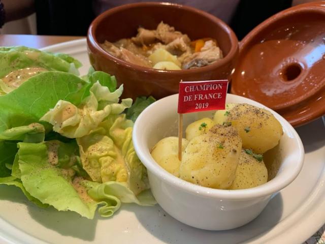 Plat Auberge St Hernin