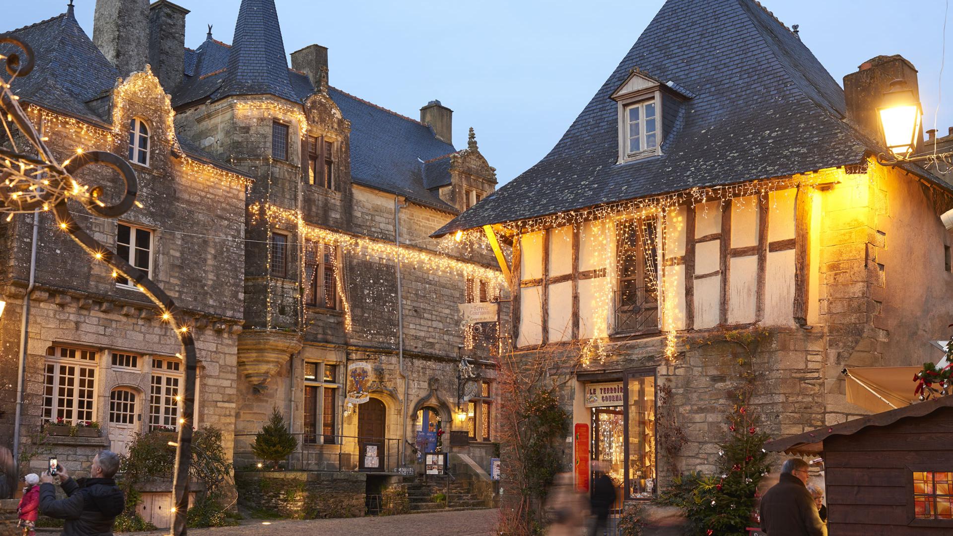 Iluminación navideña -Rochefort-en-Terre