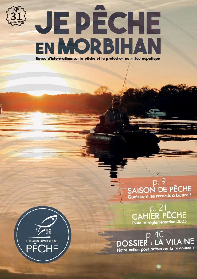 Revue pêche Morbihan 2023