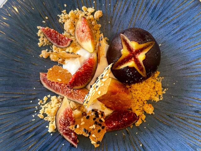 Plat Figues Restaurant Lancolie Rochefort En Terre