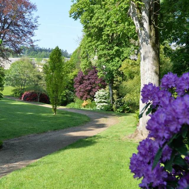 Jardin Chateau De Josselin 4