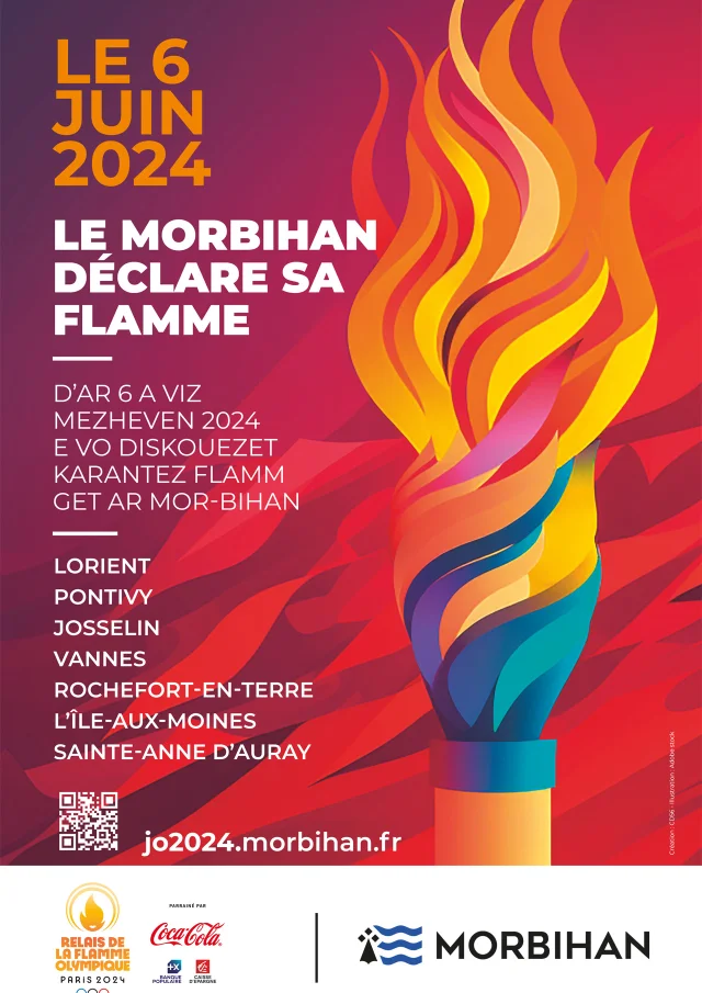 Morbihan Jo2024 Affiche