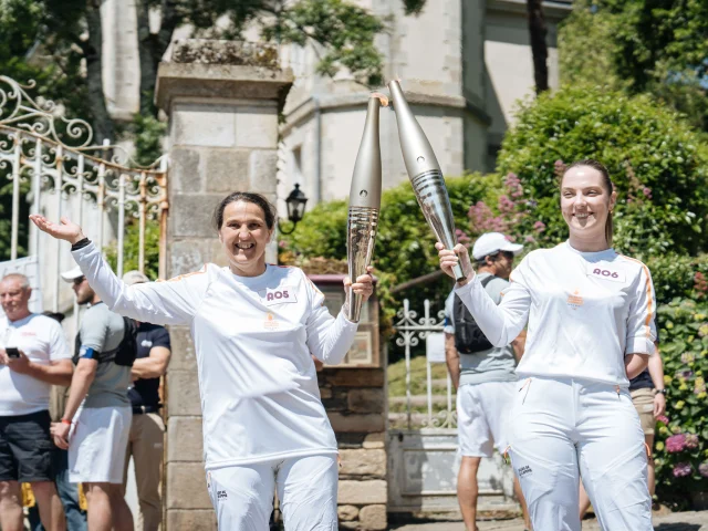 Le Relais de la Flamme Olympique - Rochefort-en-Terre