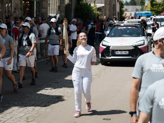 Le Relais de la Flamme Olympique - Rochefort-en-Terre
