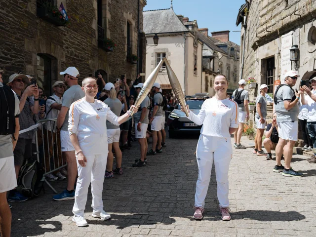 Le Relais de la Flamme Olympique - Rochefort-en-Terre