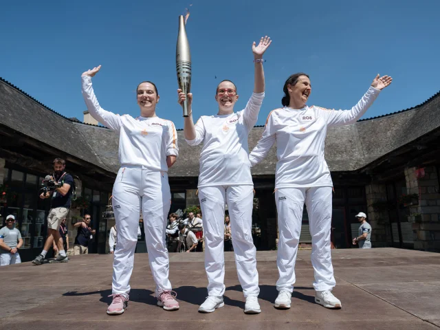 Le Relais de la Flamme Olympique - Rochefort-en-Terre