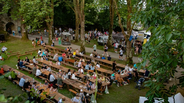 Fête champêtre au château