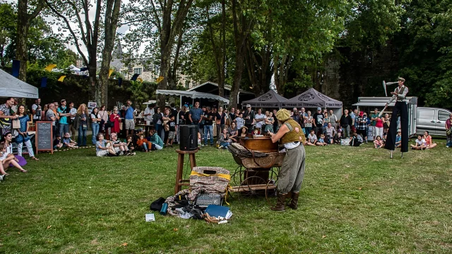 Fête champêtre au château