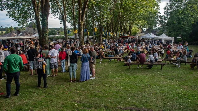 Fête champêtre au château