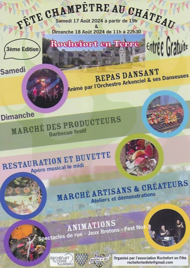 Fête champêtre au château