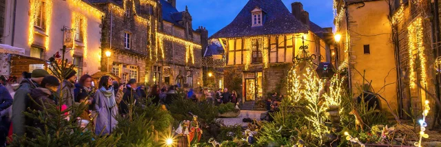Les illuminations de Noël à Rochefort-en-Terre