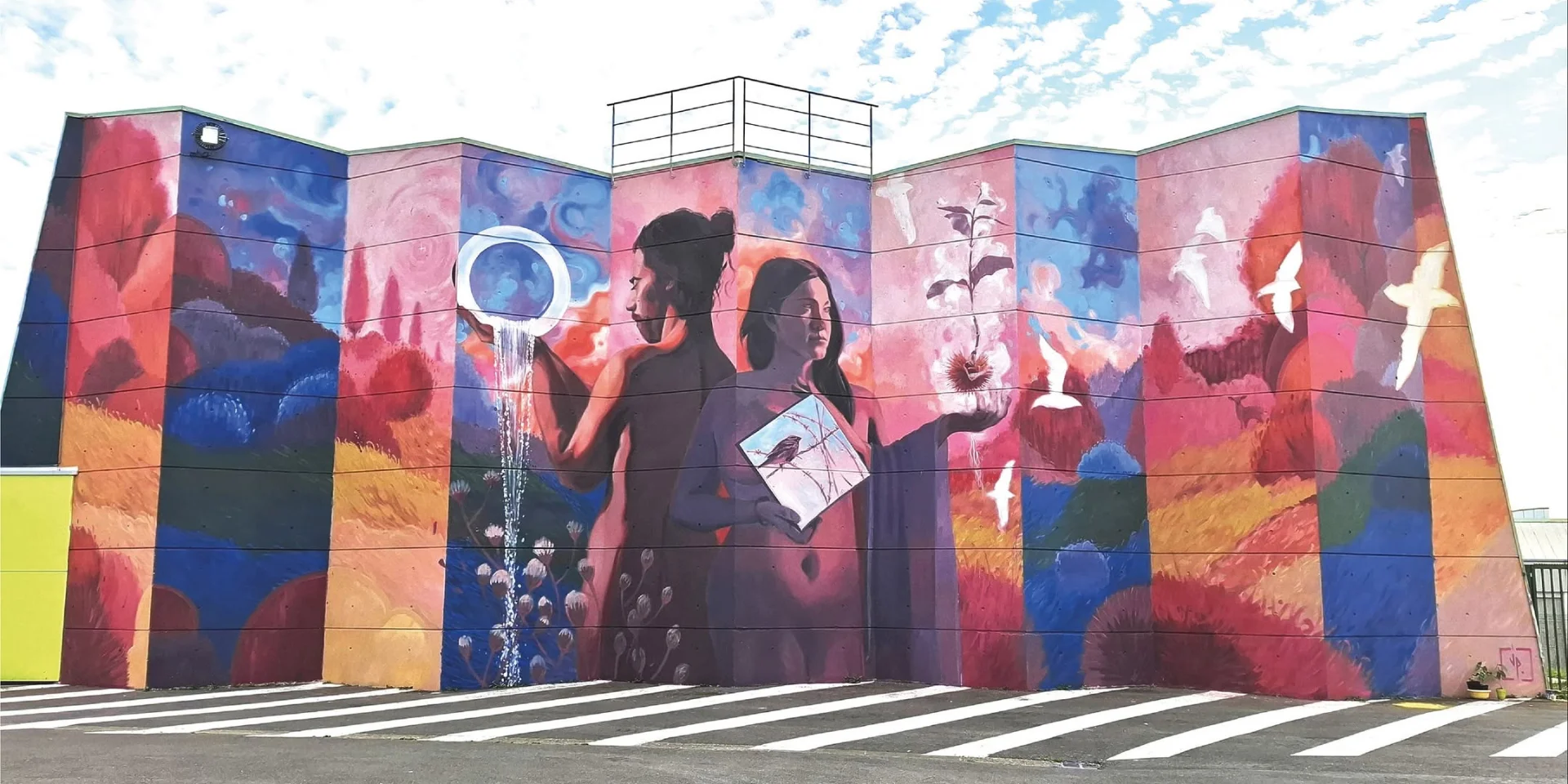 Fresque Murale Questembert Jotape