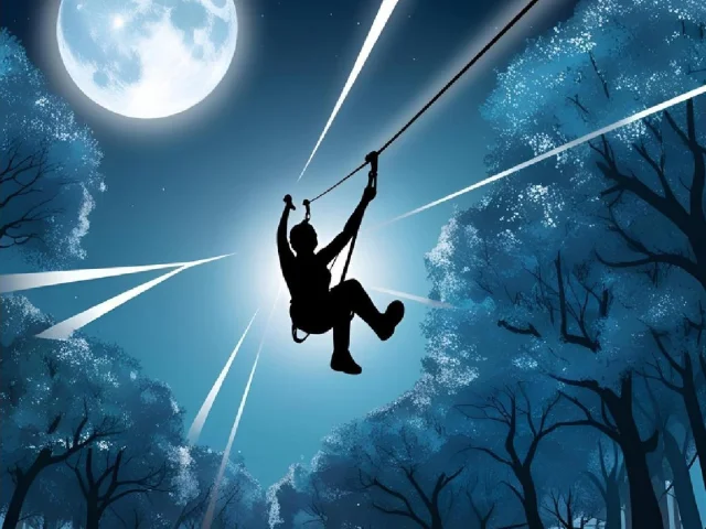 Tyrolienne Au Clair De Lune