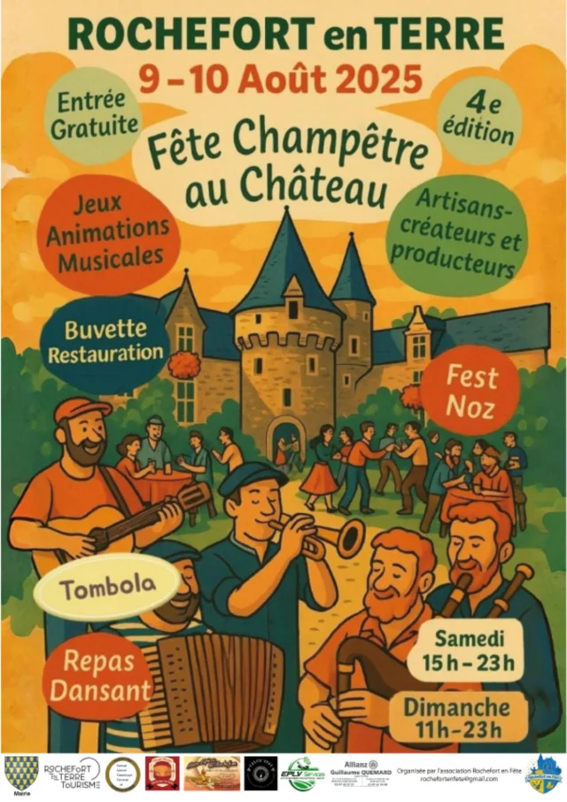 Affiche Fête champêtre 2025