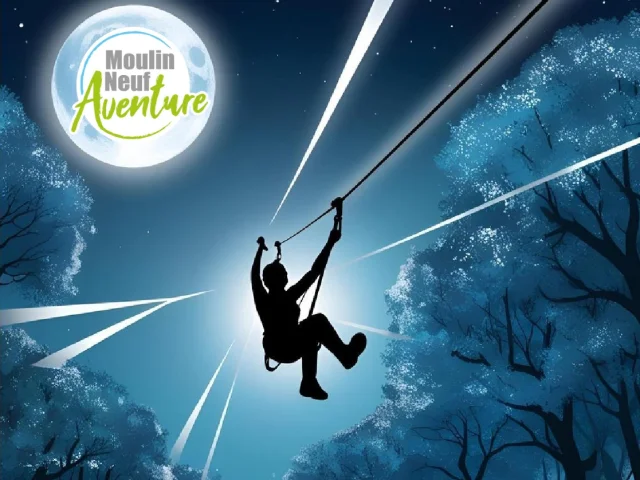 Tyrolienne au clair de lune