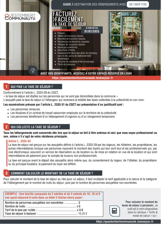 2025 Guide De La Facturation Tarif Fixe