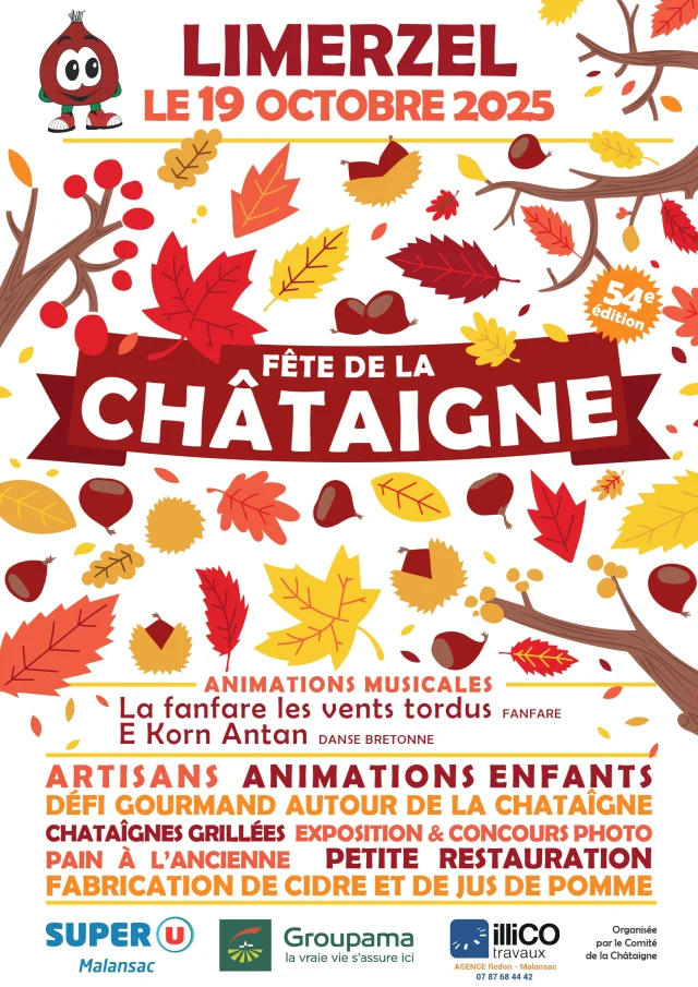 Affiche Chataigne 2025