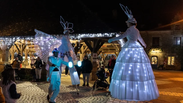 Soirée lancement des illuminations de Questembert 2024 avec la Cie Gregam