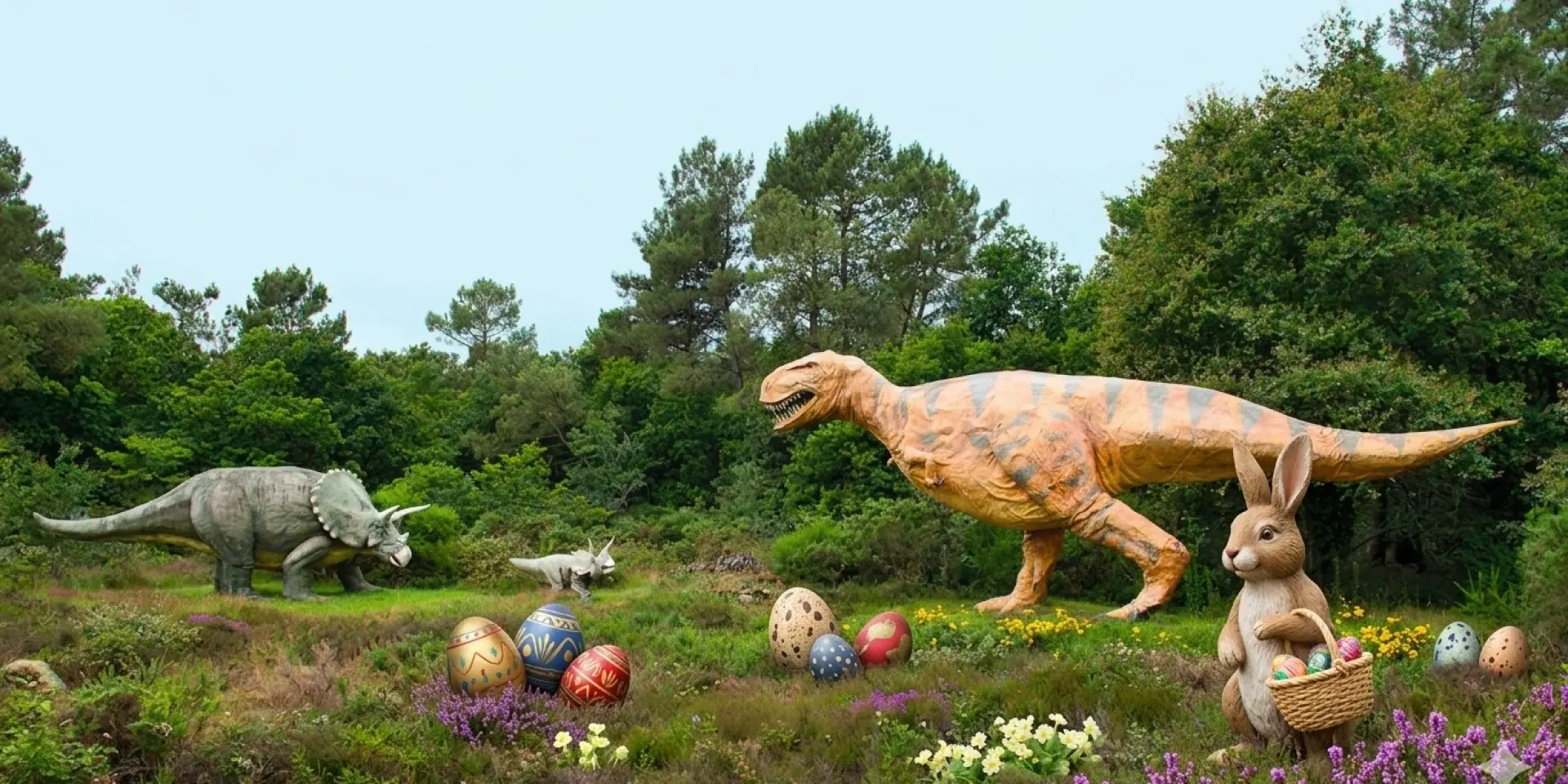 Jurassique Paques Parc De Prehistoire De Bretagne