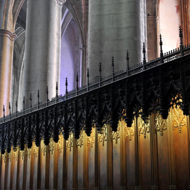 Lumière intérieure de la cathédrale de Rodez