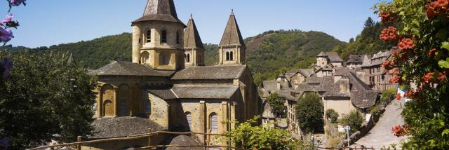 Abbaye Cistercienne du village de Conques