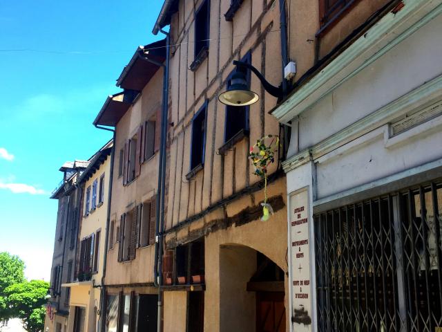 Rue ancienne du quartier des Embergues à Rodez