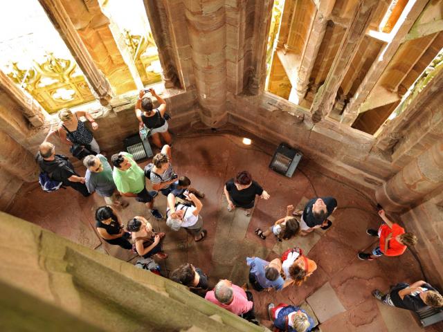 Visite guidée du clocher avant la montée au sommet