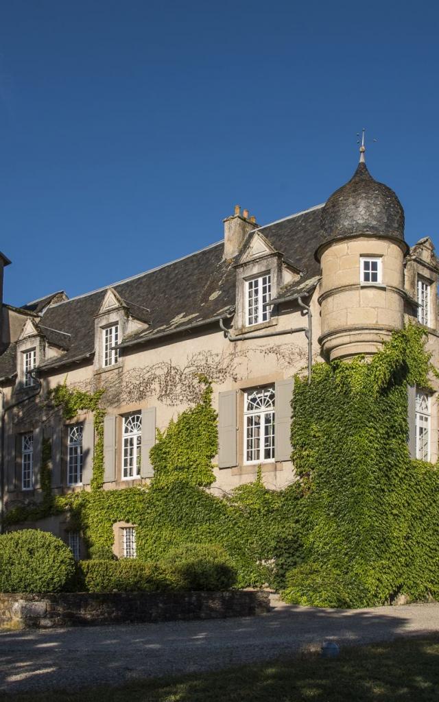 Vue sur le Château de Labro