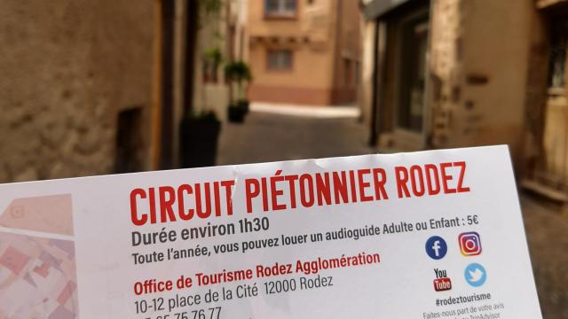 Circuit dans le centre historique