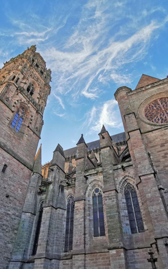 Façade nord de la cathédrale