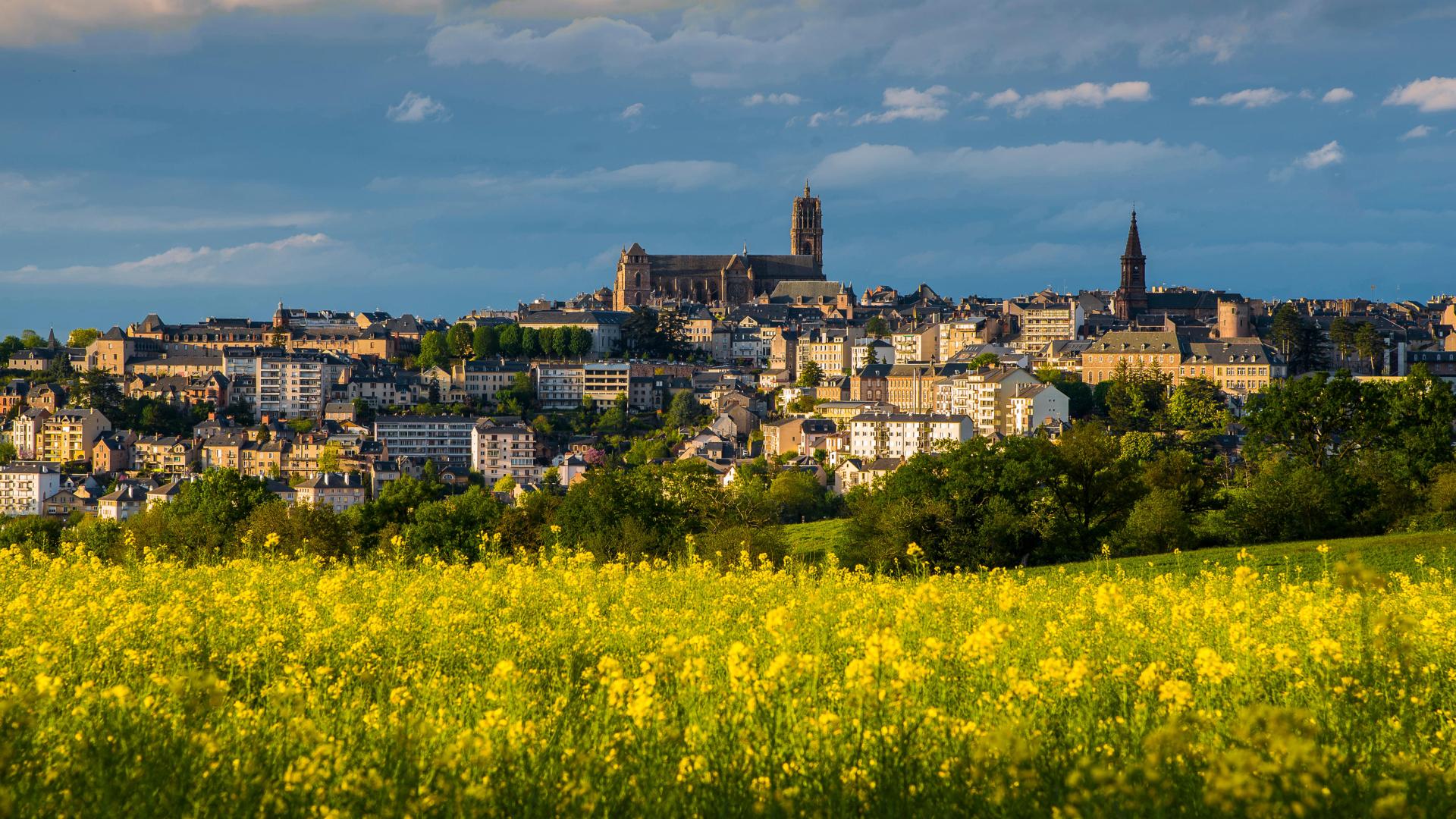 Rodez au printemps