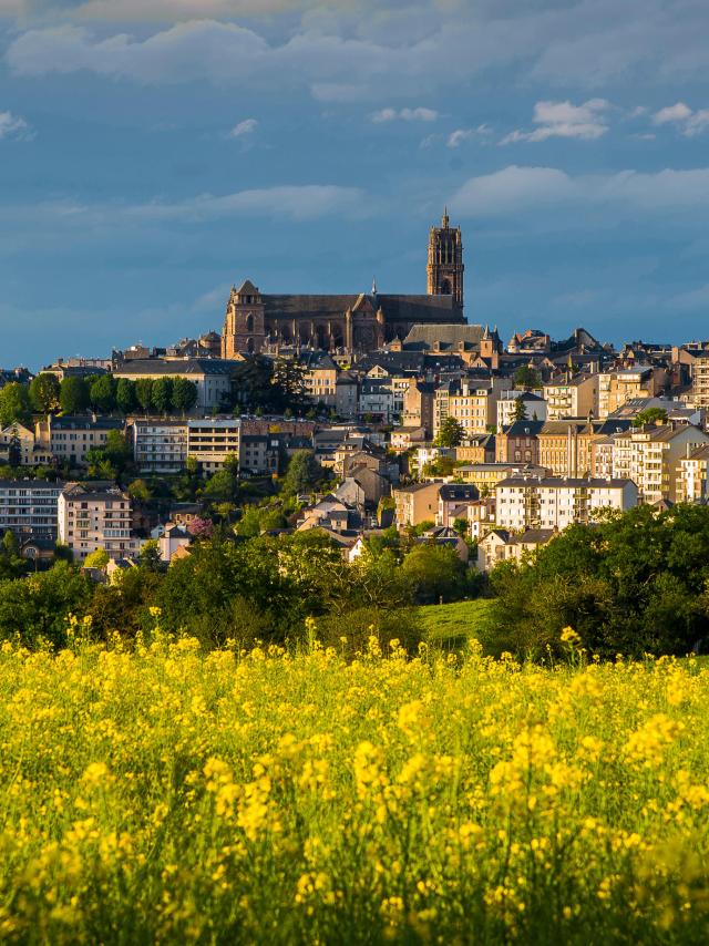 Rodez au printemps