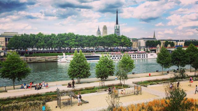 Quays of the Seine - Rouen