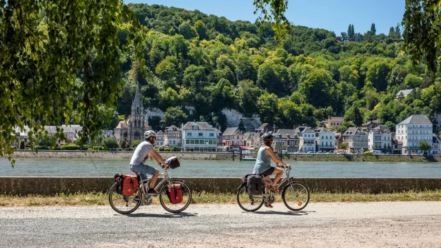 La Bouille balade à vélo Estival Nature Promenade Loisirs Rouen Métropole