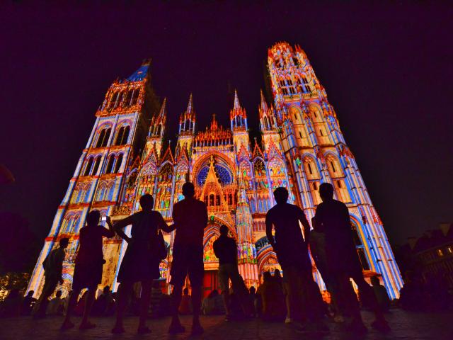 Cathedral of Light - Notre-Dame de Rouen Cathedral