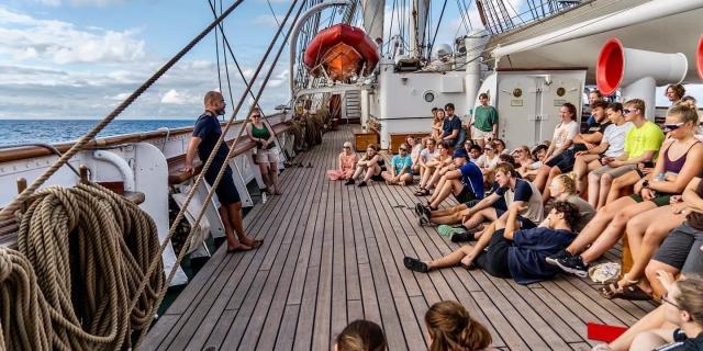 Statsraad Lekmkuhl, Schiff der Armada