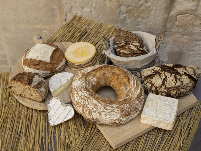 Gastronomie Rouen Nourriture Fromages Pains Normandie Terroir