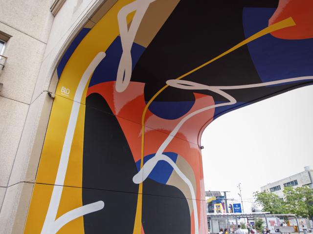 Saint Sever Rouen Normandie Street-Art Art Patrimoine Bâtiment Création Style Artistique Inspiration centre-ville Couleurs