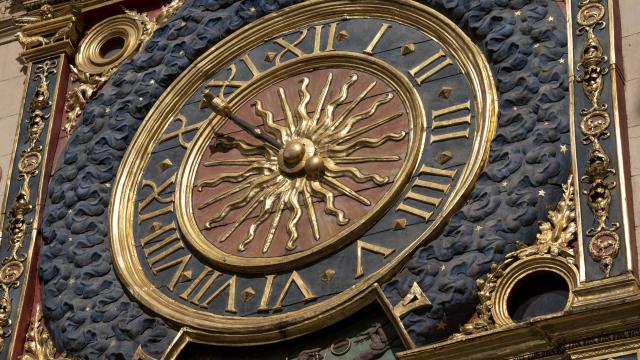 Details zum Gros-Horloge, Rouen