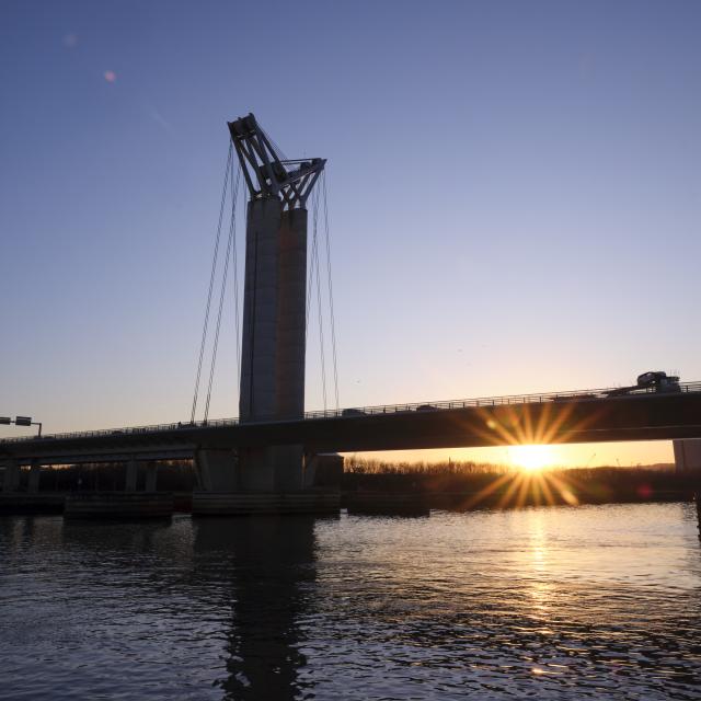 Gustave-Flaubert-Brücke, Rouen