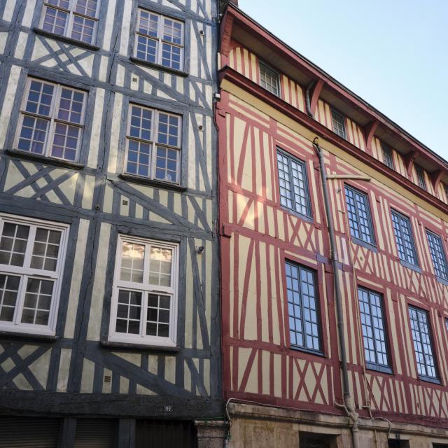 Half-timbered houses - Rouen