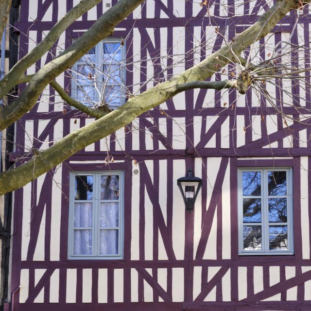 Half-timbered houses - Rouen