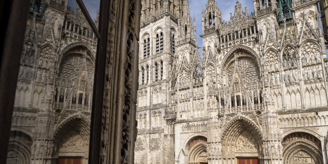 Cathédrale De Rouen Fenêtre Monet Impressionnisme Art Architecture Gothique Dentelle Patrimoine Historique